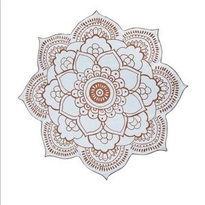 ViX Blue Lotus Shaped Towel New
